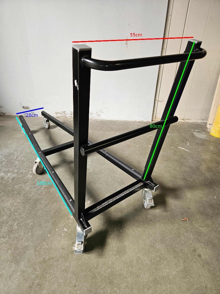 Chariot de transport pour tables et chaises pliantes, 100 litres ou plus, Enlèvement ou Envoi, Utilisé, Chariot de transport