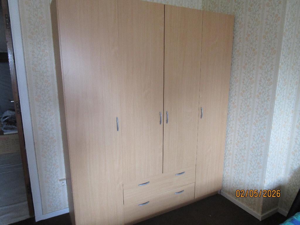 Hang- en legkast, Huis en Inrichting, Kasten | Kleerkasten, Gebruikt, 150 tot 200 cm, 150 tot 200 cm, 25 tot 50 cm