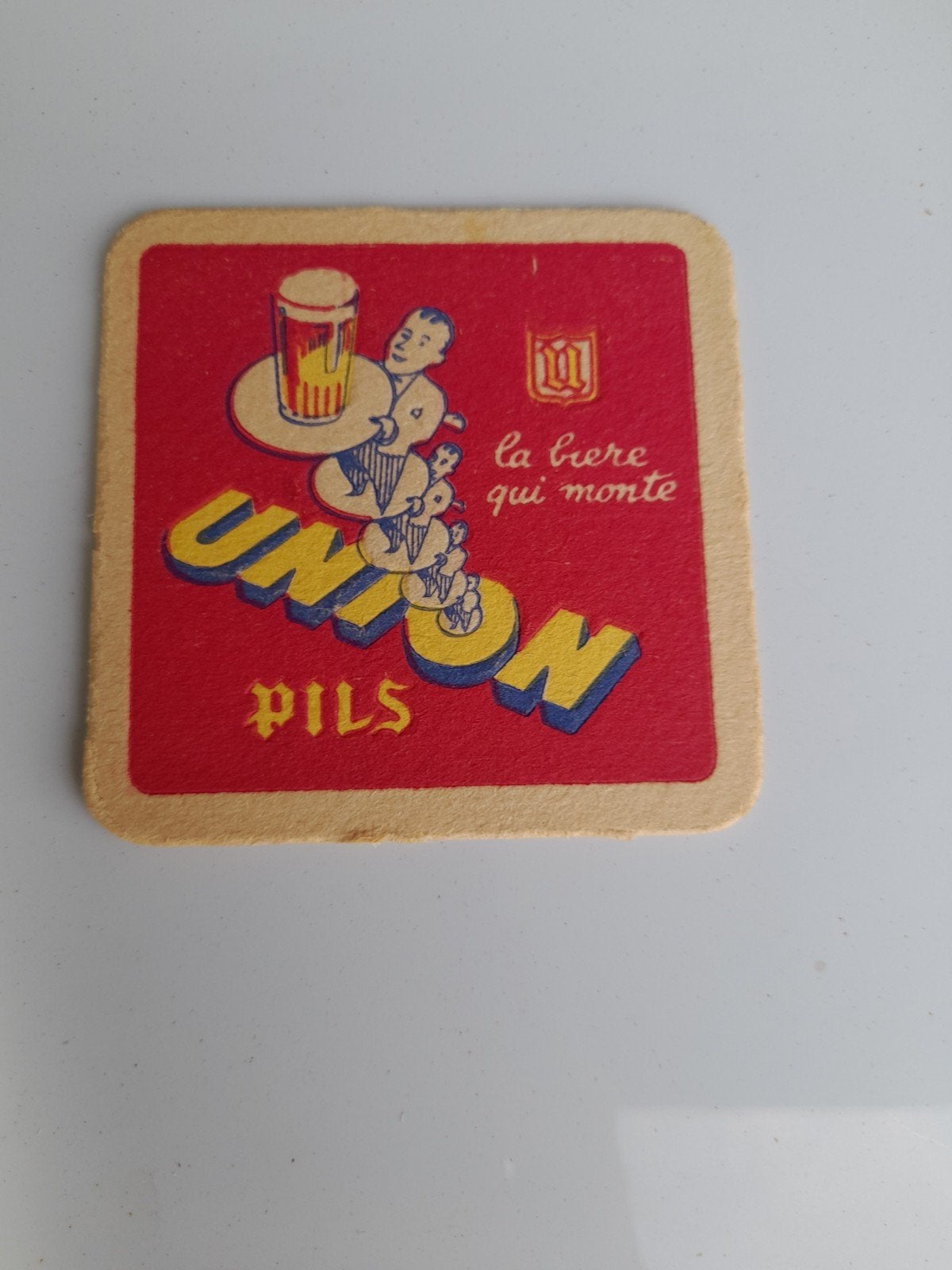 Bierviltje union pils, Ophalen of Verzenden