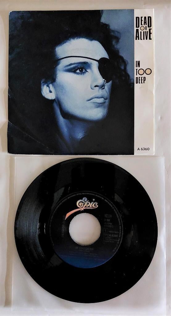 Dead Or Alive – In Too Deep, Cd's en Dvd's, Vinyl Singles, Single, Pop, 7 inch, Ophalen of Verzenden