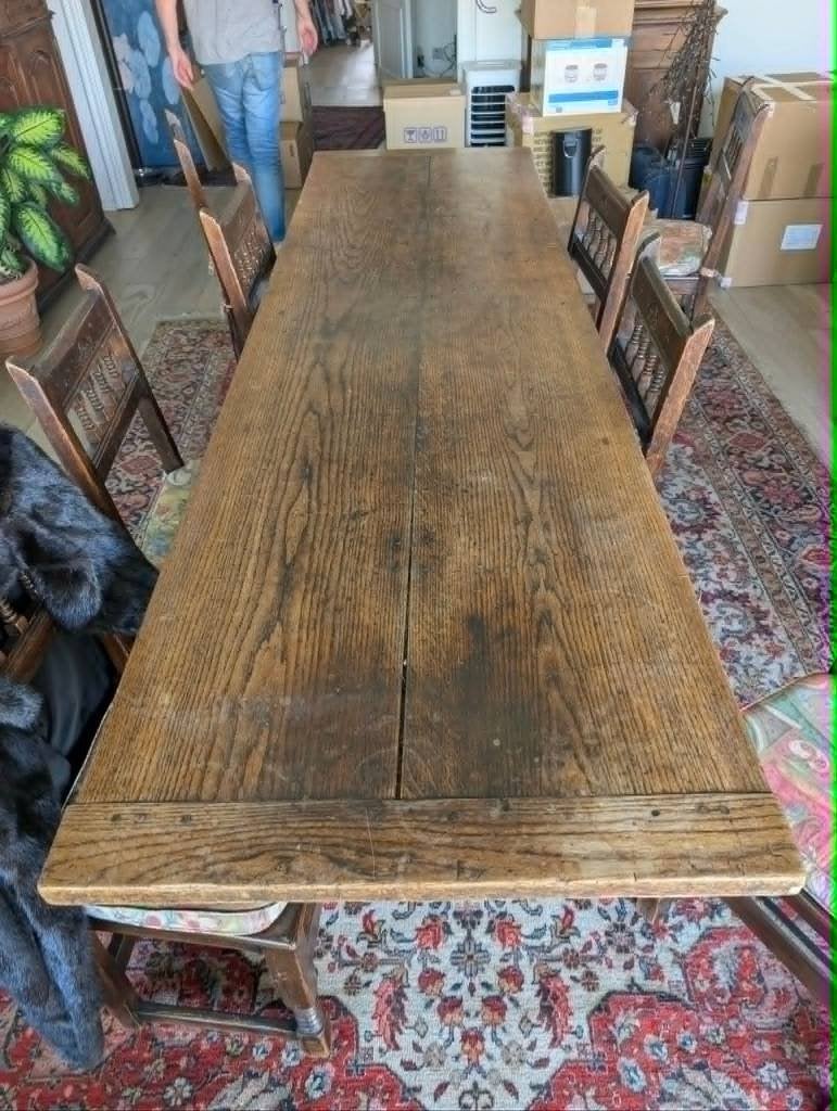 Table de ferme, Antiquités & Art, Enlèvement