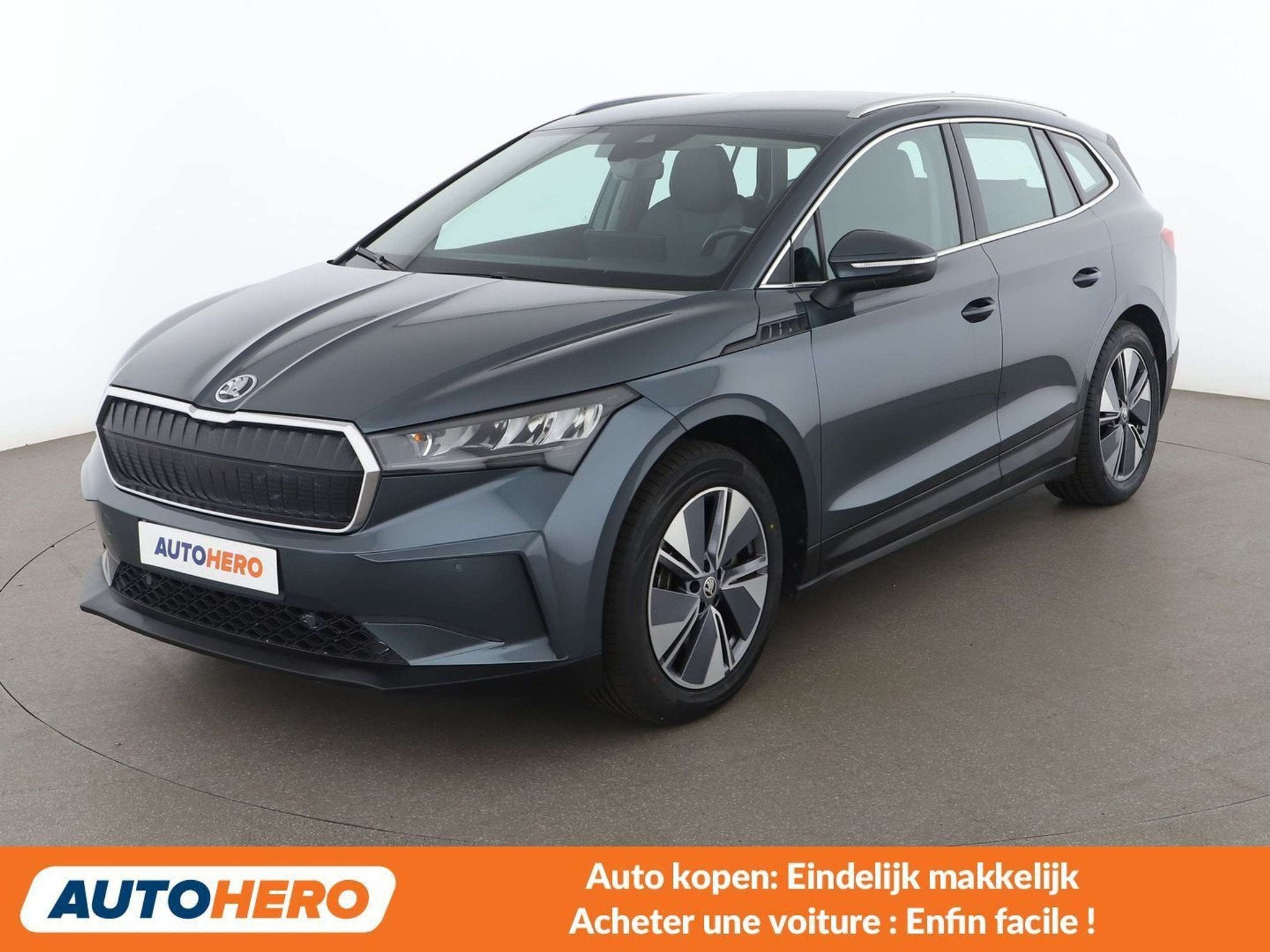 Skoda Enyaq iV 80 Loft (bj 2021, automaat), Auto's, Automaat, Achterwielaandrijving, Gebruikt, Elektrisch