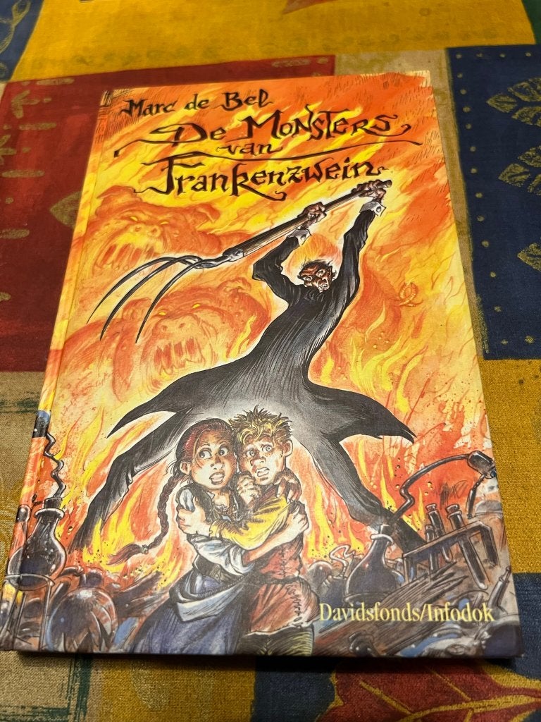 De Monsters van Frankenstein - Marc De Bel, Boeken, Ophalen of Verzenden, Gelezen, Marc de Bel, Fictie