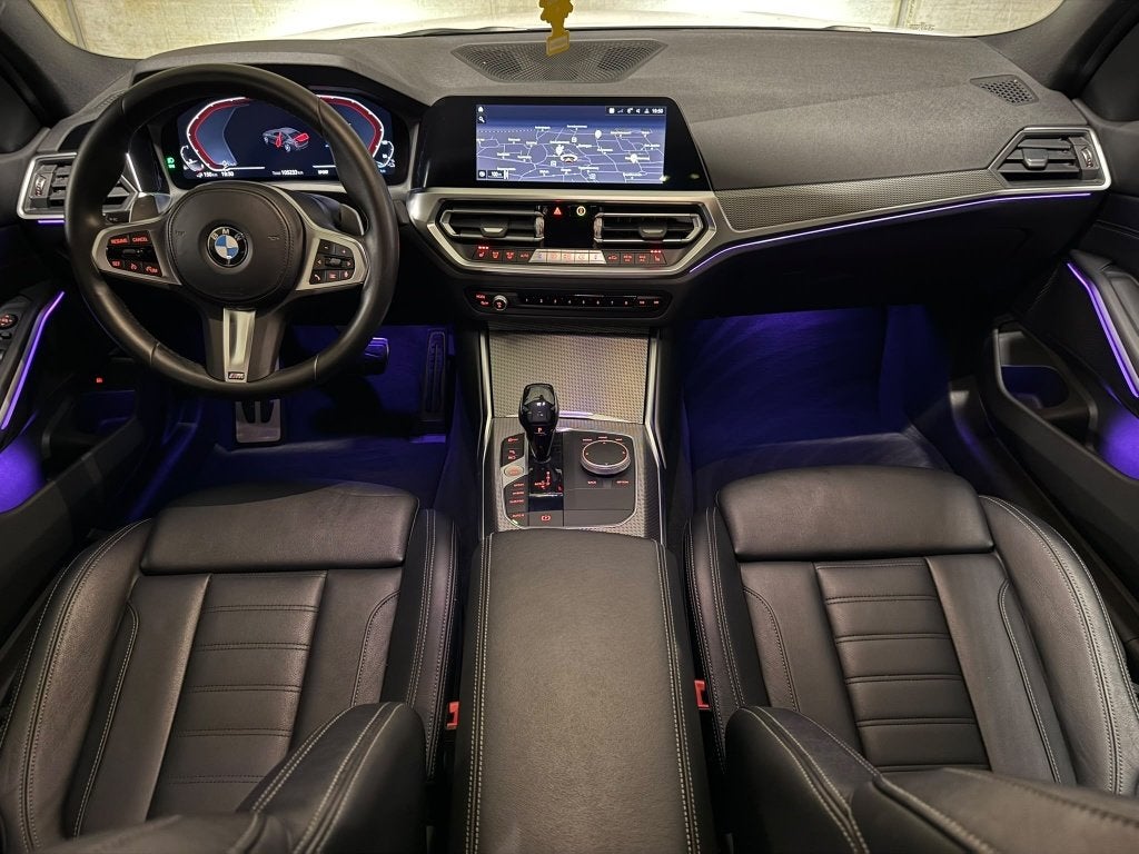 BMW 320 e | M-PACK | LASER | SFEER |STOELVW. |VIRTUAL COCK !, Automaat, Achterwielaandrijving, 4 cilinders, Wit