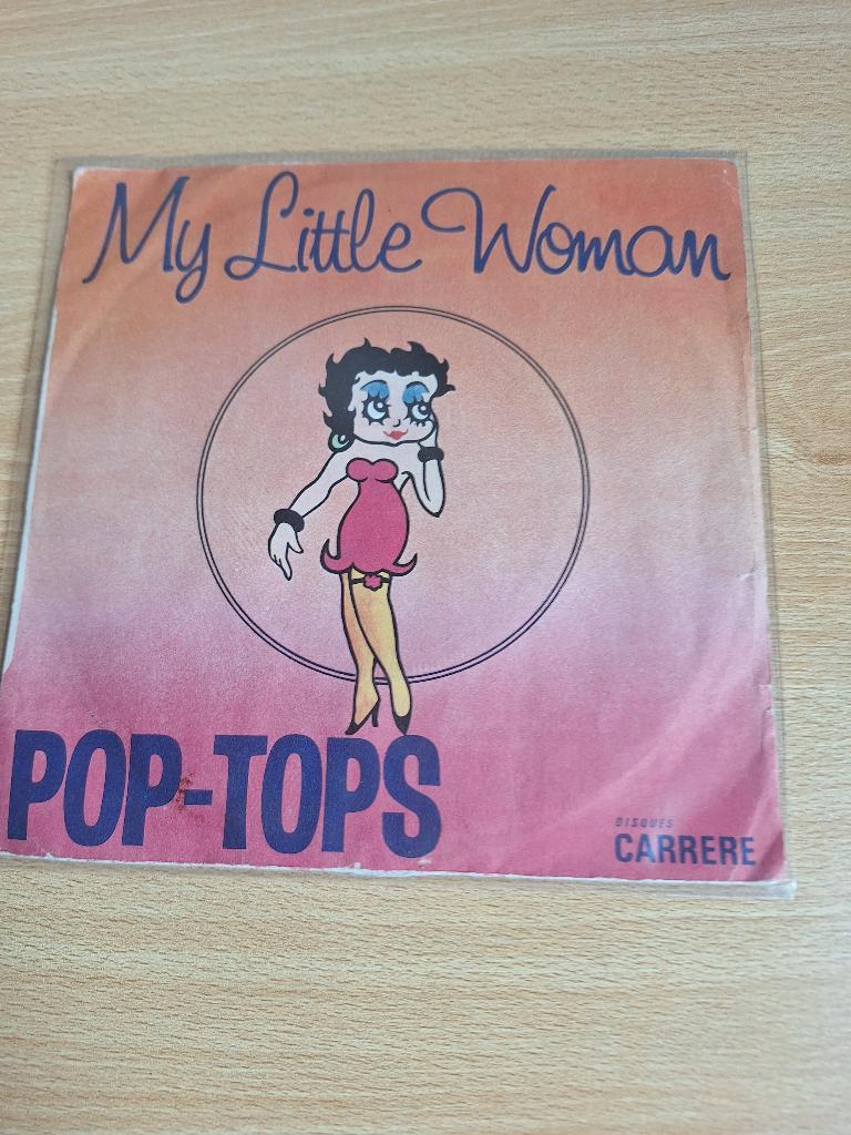 Betty boop Pop-tops 45 tours "My little woman" 1930, Enlèvement ou Envoi, Utilisé, Humain