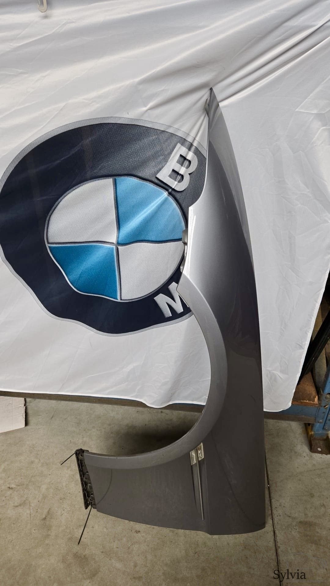 Voorscherm Spatbord linksvoor BMW 6 serie E63 E64 + LCi Silb, Gebruikt, -, -, Links