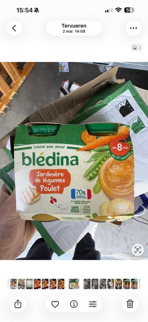 Petit pot nourriture bébé encore bons et scellés, Divers, Enlèvement