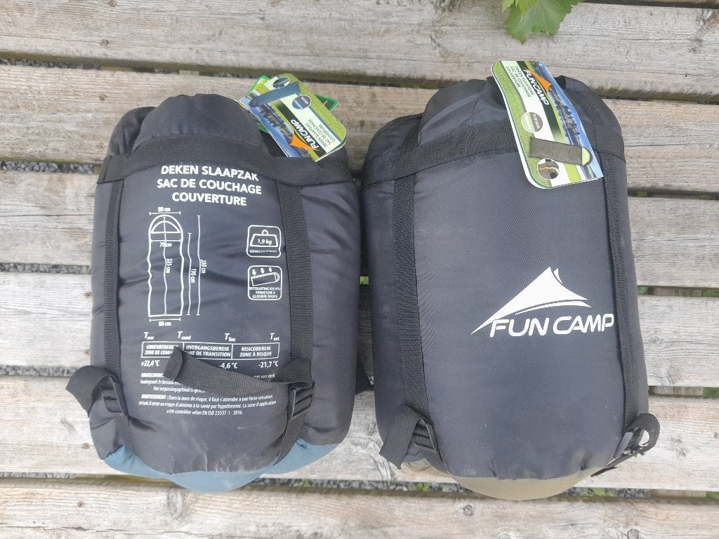 Slaapzakken Fun camp (Nieuw), Caravans en Kamperen, Slaapzakken, Ophalen, Nieuw
