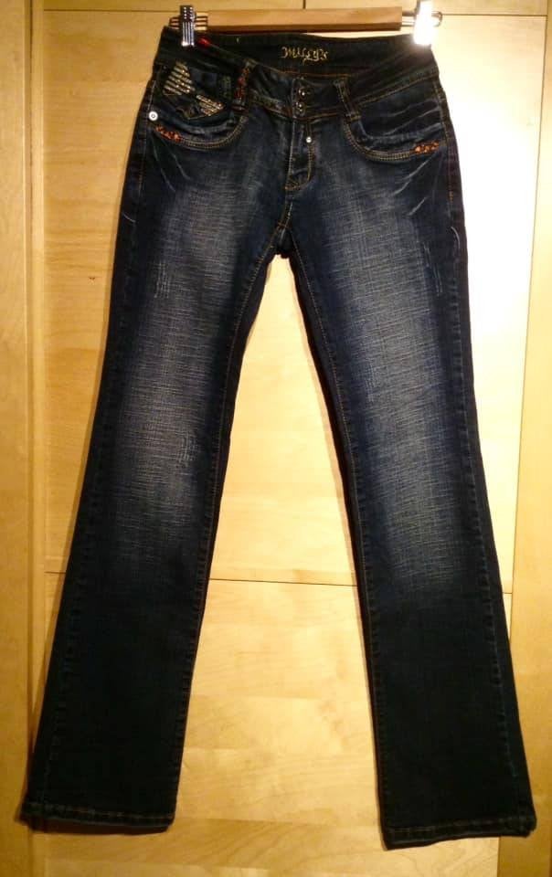 Vintage Missy's Bootcut Jeans-Y2K Stijl met Strass-Maat 38.S, Kleding | Dames, Blauw, Missy's, Ophalen of Verzenden, Zo goed als nieuw