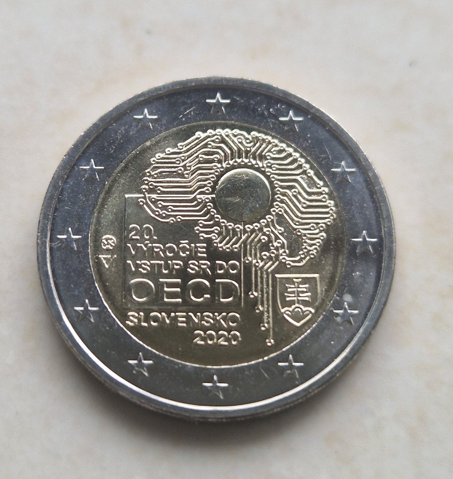 2020 Slovakia , 2 Euro Commemorative Coin, Ophalen of Verzenden, 2 euro