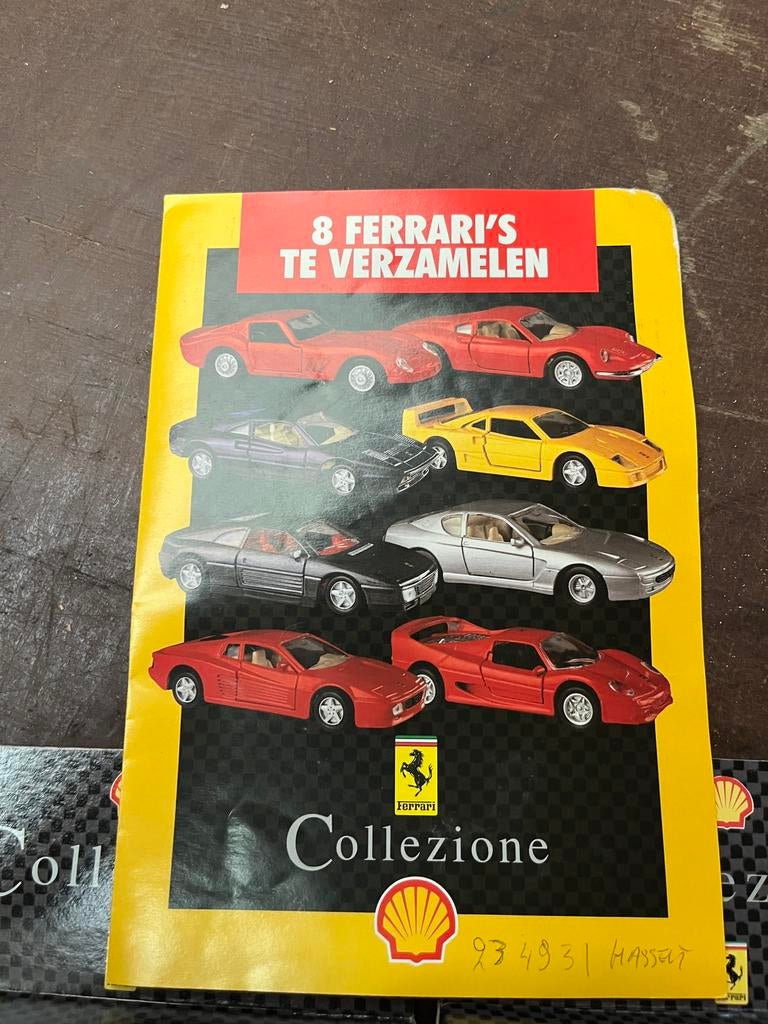 Collectie Ferrari 8 kleine en 1 grote, Ophalen, Nieuw