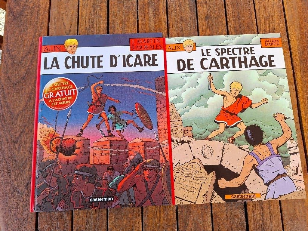 ALIX N22 LA CHUTE D'ICARE EO AVEC BRIOCHET TBE, Enlèvement ou Envoi, Une BD, Comme neuf, Jacques Martin