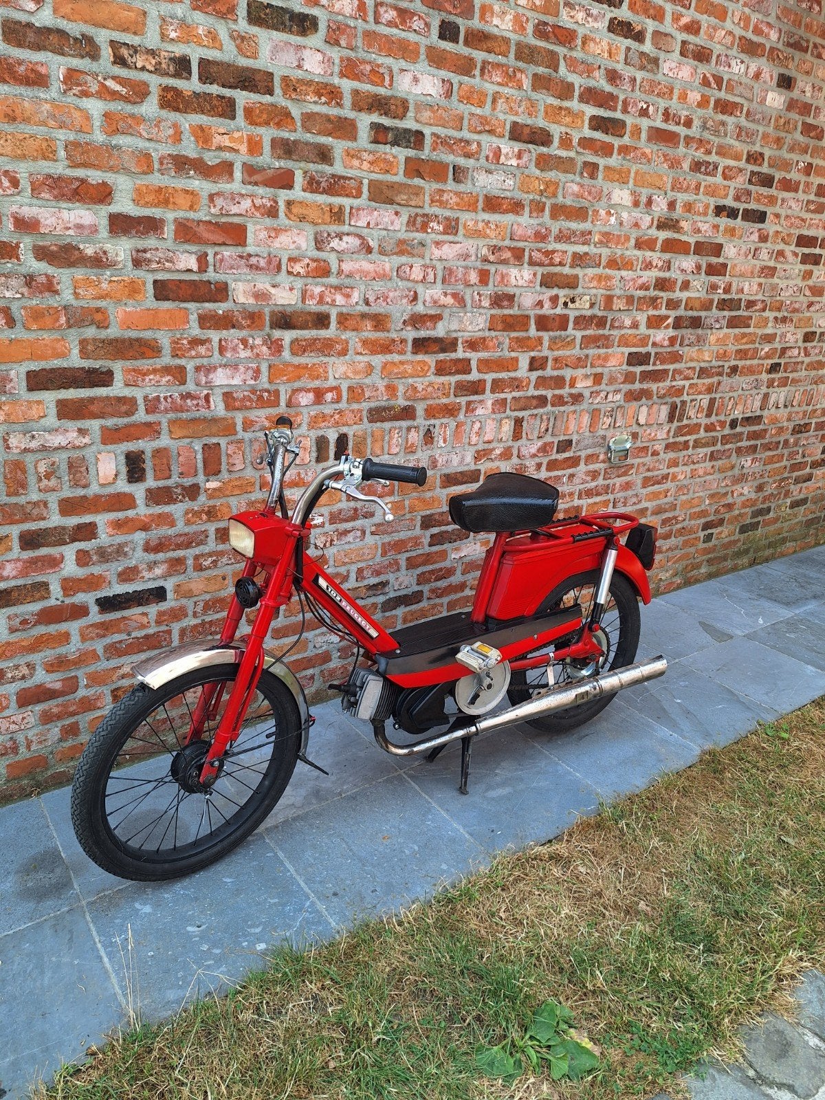 Peugeot 102 opgeknapt, Fietsen en Brommers, Ophalen, Gebruikt, Uitlaat, Peugeot