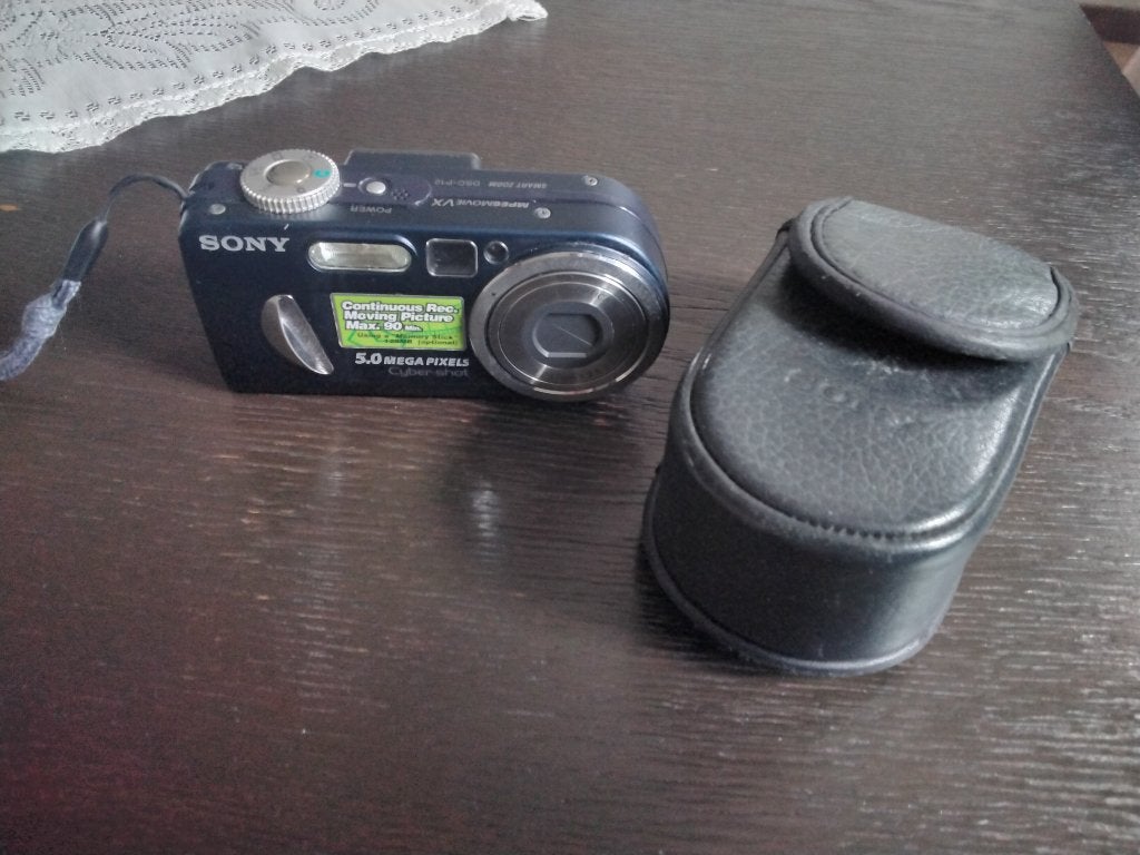 Digitale Still Camera Sony DSC-P12, Ophalen, Compact, Zo goed als nieuw, 5 Megapixel