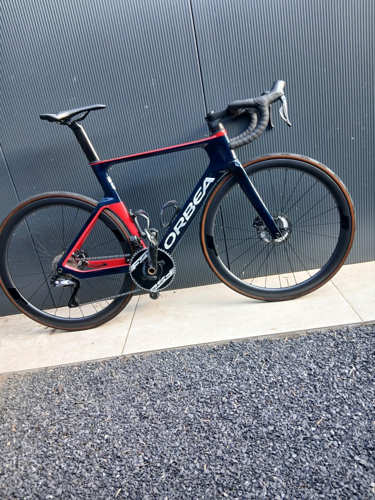 Orbea Orca Aero m55 met powermeter, Fietsen en Brommers, 28 inch, Carbon, Zo goed als nieuw, Meer dan 20 versnellingen