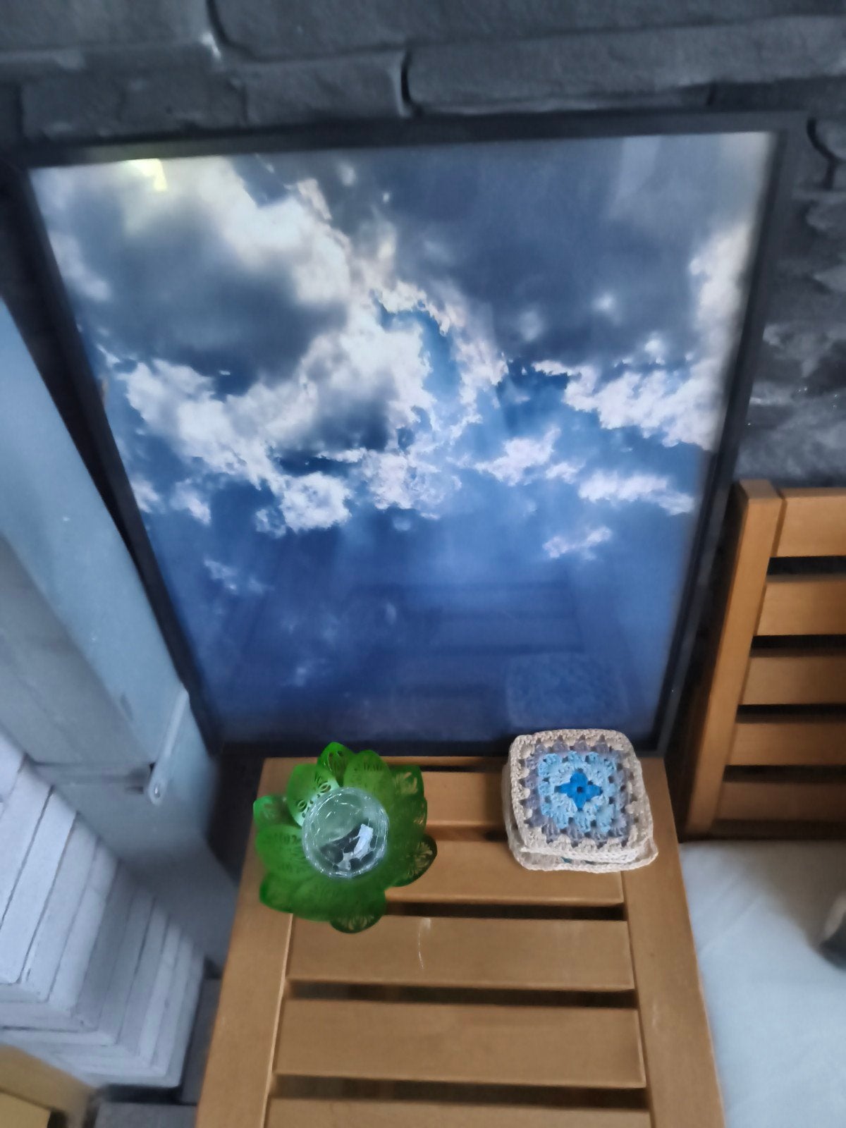 Canvas Wolken, Enlèvement