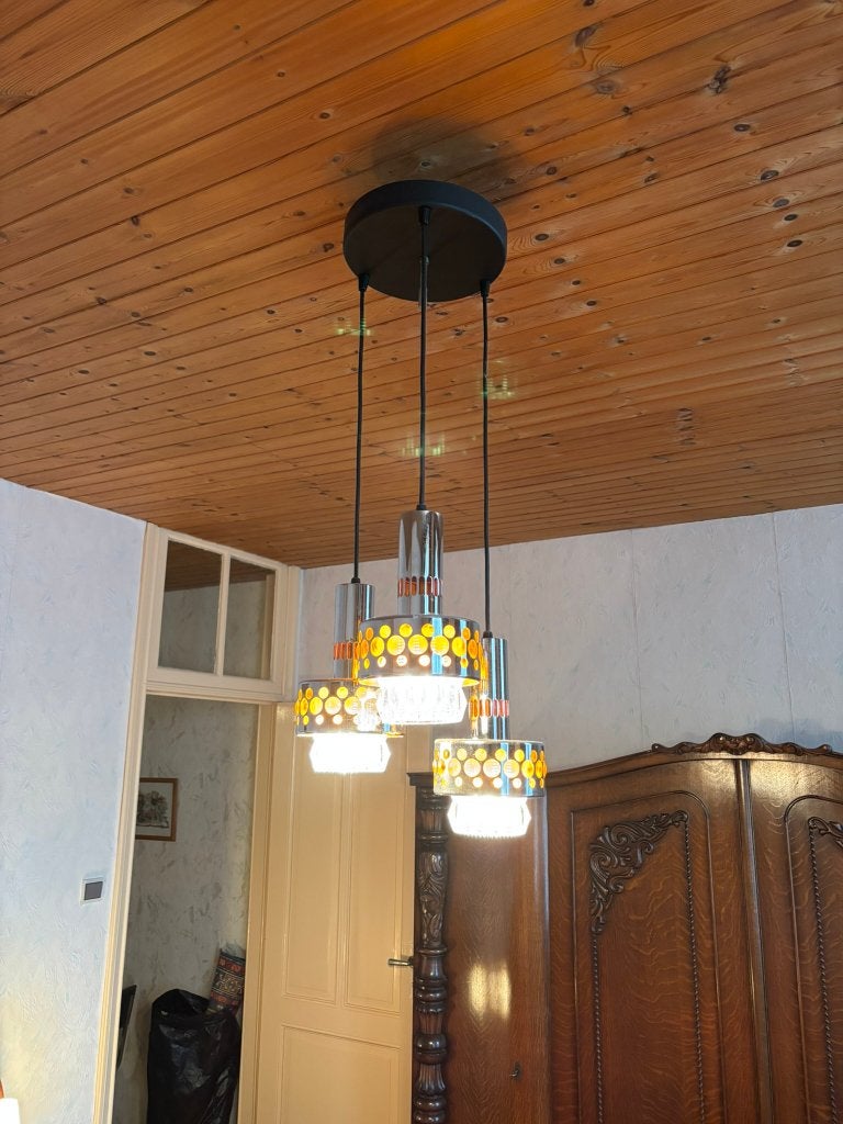 Vintage luster, Maison & Meubles, Lampes | Lustres, Enlèvement