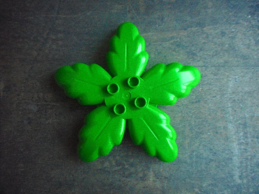 Lego Duplo Plant Palm Tree Leaves (zie foto's) 5, Ophalen of Verzenden, Gebruikt, Losse stenen, Duplo