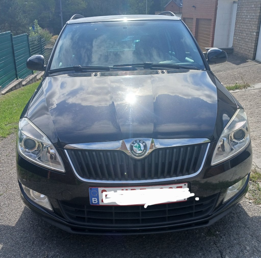 skoda fabia 1.2 essence 2011, Euro 5, Achat, Entreprise, Noir