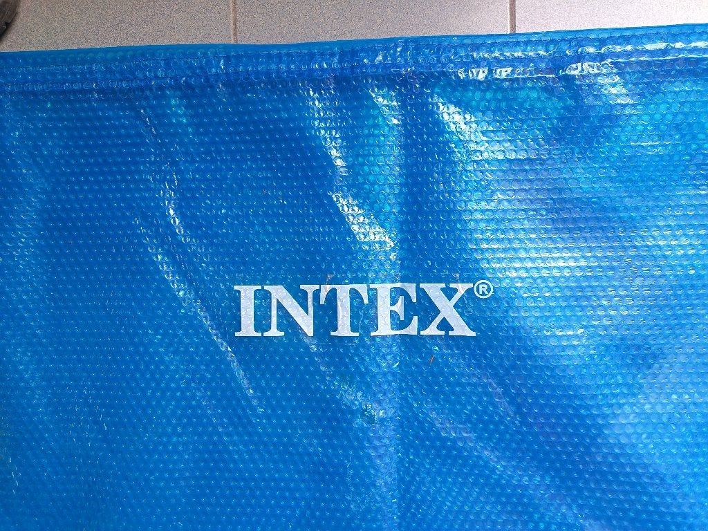 INTEX rond dekzeil 5,49 m, Tuin en Terras, Zwembad-toebehoren, Zo goed als nieuw, Afdekzeil, Ophalen