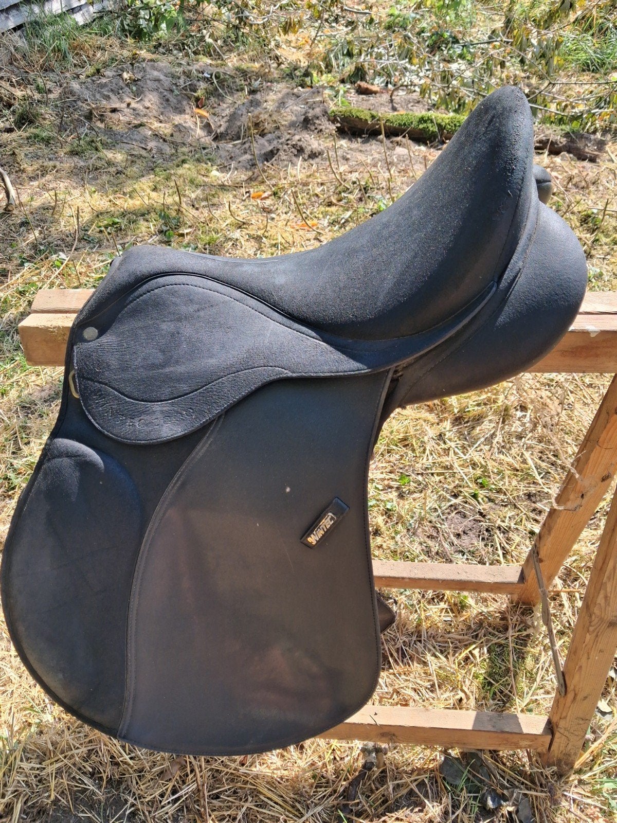 Wintec 2000 veelzijdigheidszadel zwart te westerlo, Dieren en Toebehoren, Paarden en Pony's | Zadels, Ophalen, Gebruikt, Wintec
