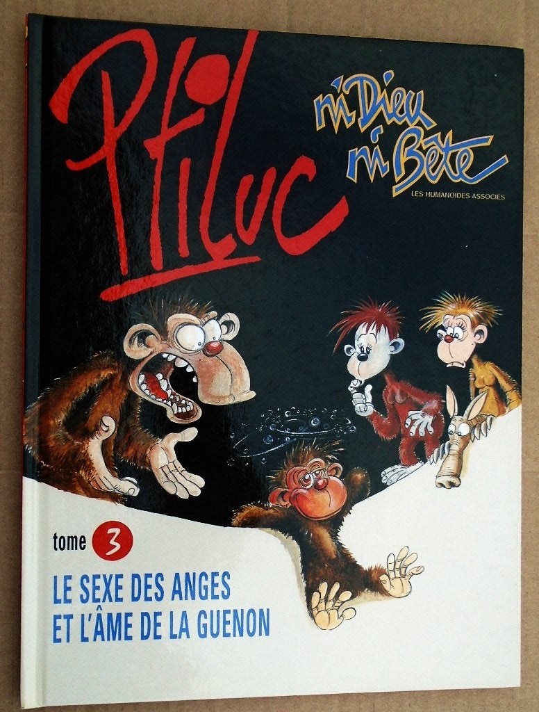 M'dieu m'ête, tome 3 - 1995 - Ptoluc (Luc Lefèbvre °1956), Livres, Enlèvement ou Envoi, Une BD, Comme neuf, Ptluc - Luc Lefèbvre (°1956)