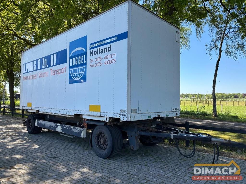 Krone AZ Luchtvering - wisselsysteem aanhanger + BDF meubel, Bedrijf, Te koop, Aanhangers en Opleggers
