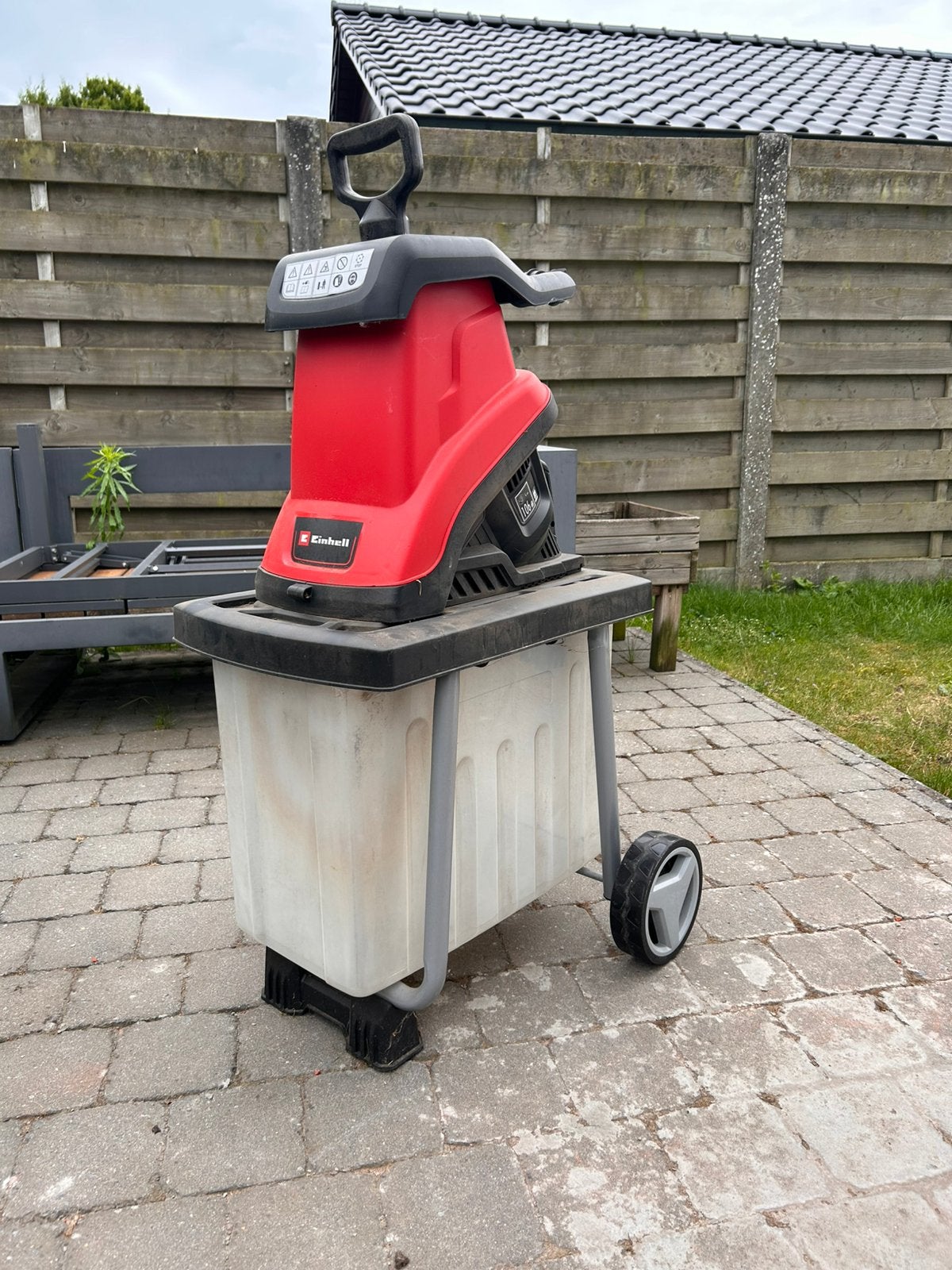 Einhell hakselaar - vrije gift, Tuin en Terras, Ophalen, Gebruikt, Elektrisch, Met opvangbak