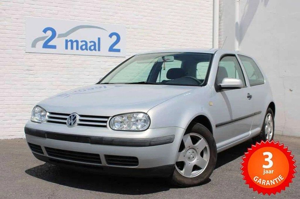 Volkswagen Golf 1.4i Airco inclusief 3 JAAR garantie, 75 pk, Zwart, Volkswagen, Bedrijf