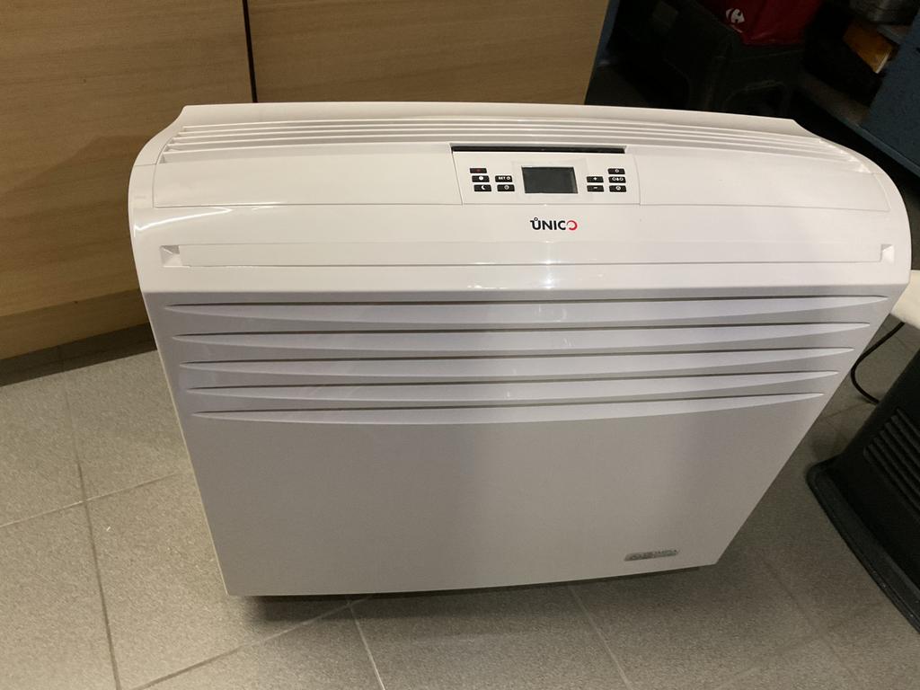 Airco, Olimpia Unico gemakkelijk zelf te plaatsen 550€, Elektronische apparatuur, Airco's, Ophalen, Zo goed als nieuw, Afstandsbediening