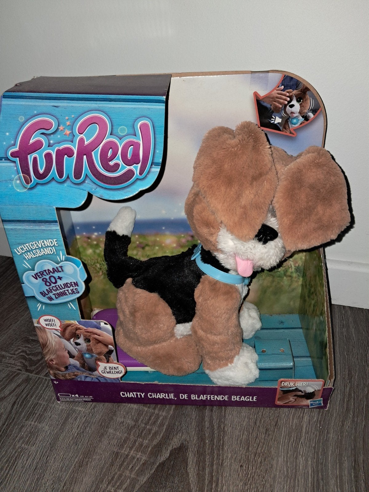 FurReal  chatty Charlie, Kinderen en Baby's, Ophalen, Zo goed als nieuw