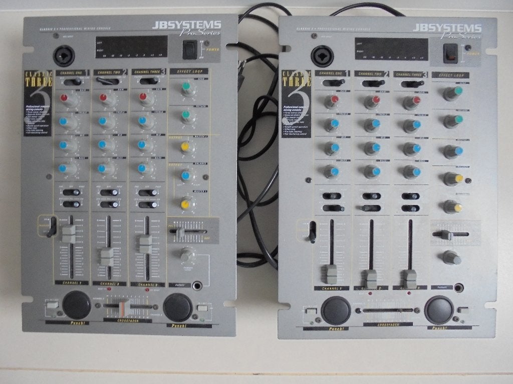 JB-Systems PRO SERIES Classic three mengpaneel, Muziek en Instrumenten, Mengpanelen, Ophalen