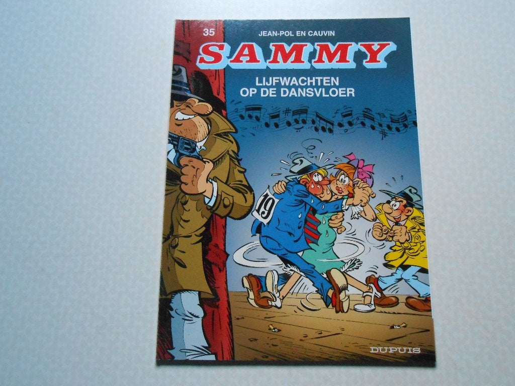 Sammy 35 Lijfwachten op de dansvloer 1999 1 ste druk., Jean-Pol, Eén stripboek, Nieuw, Ophalen of Verzenden