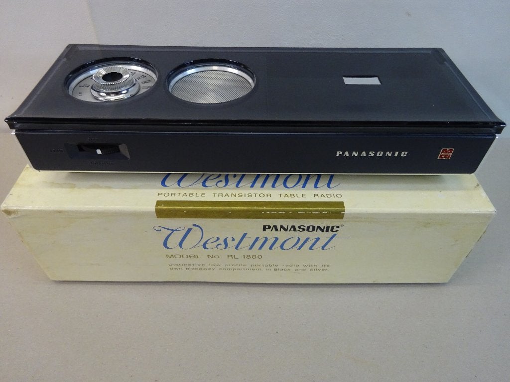 Vintage Panasonic Westmont transistorradio 1968., Ophalen of Verzenden