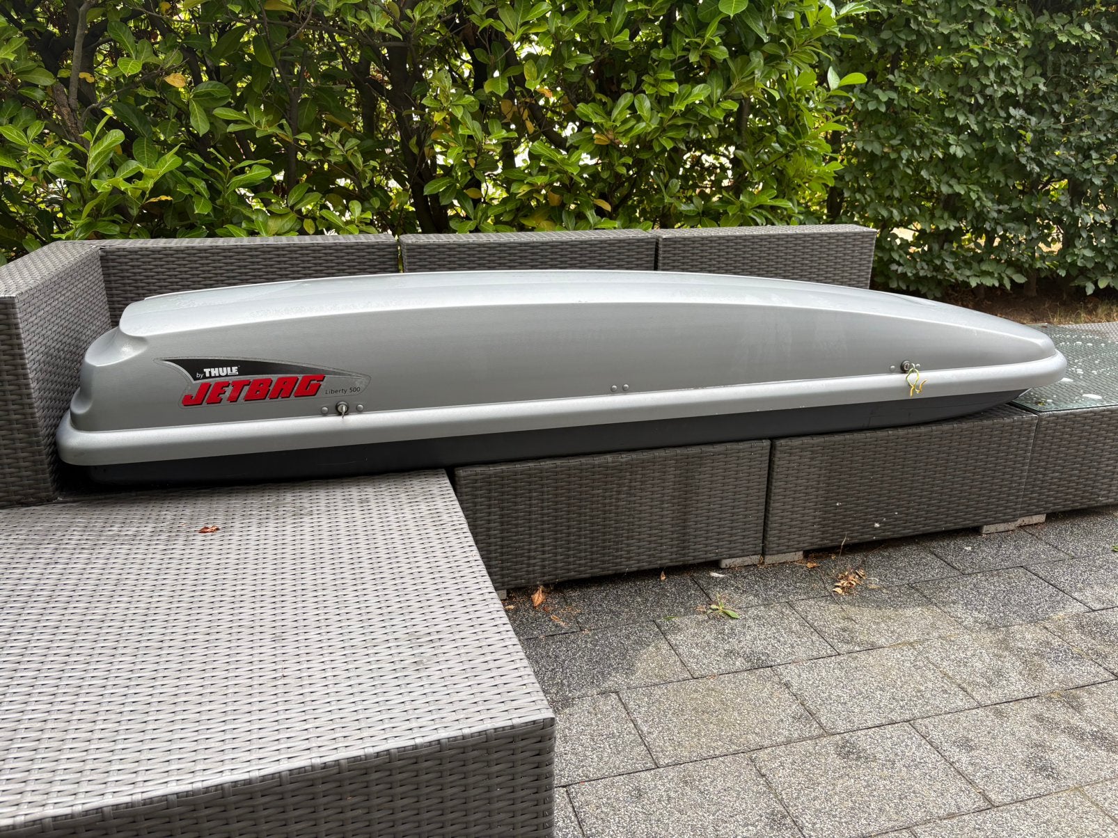 Thule skibak + dakdragers, Enlèvement, Utilisé