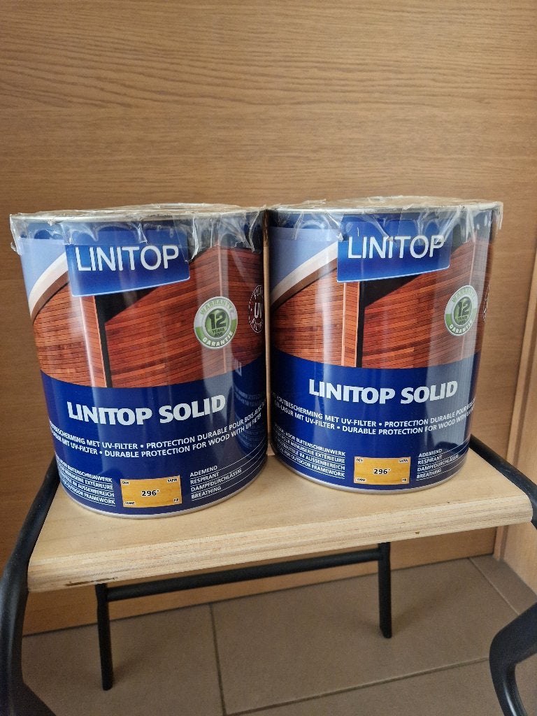 Lasure Linitop solid sapin, Bricolage & Construction, Neuf, Moins de 5 litres, Enlèvement ou Envoi, Autres couleurs