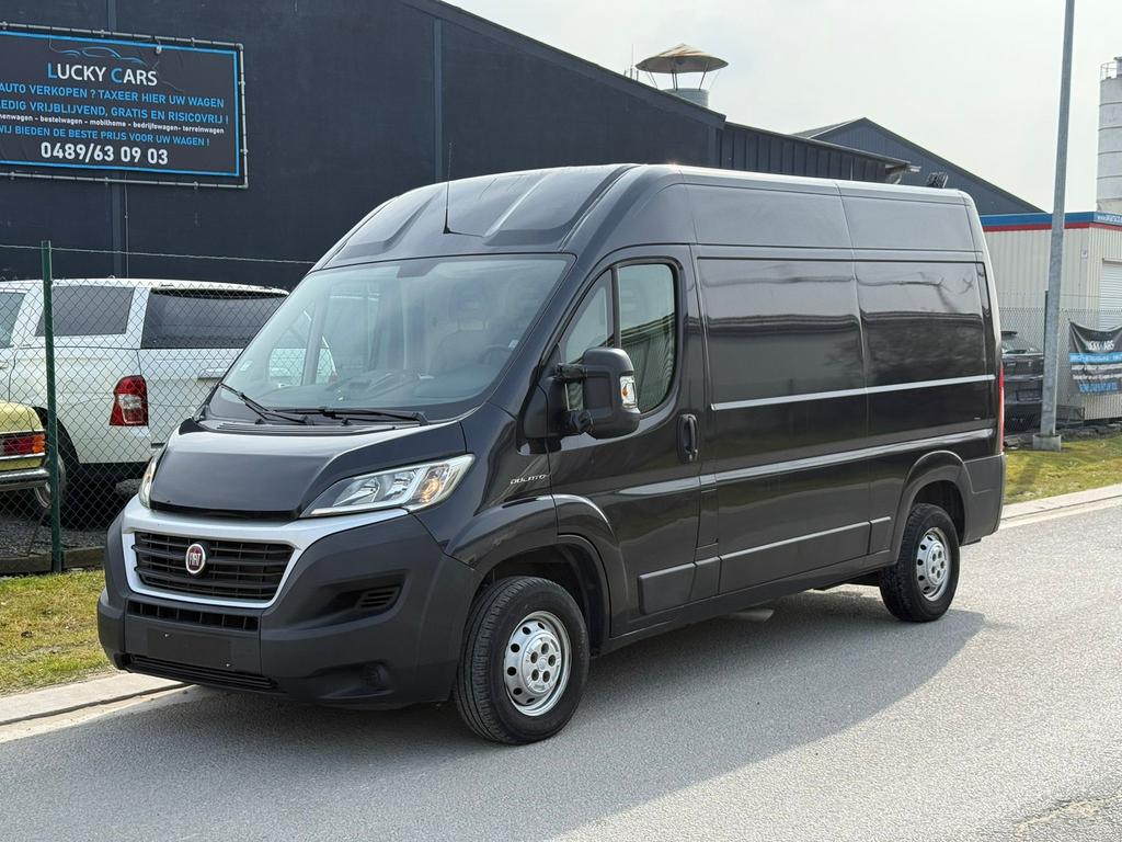 Fiat ducato 2,3 diesel camionette  start en rijd perfect, Auto's, 4 deurs, Zwart, Bedrijf, SUV of Terreinwagen