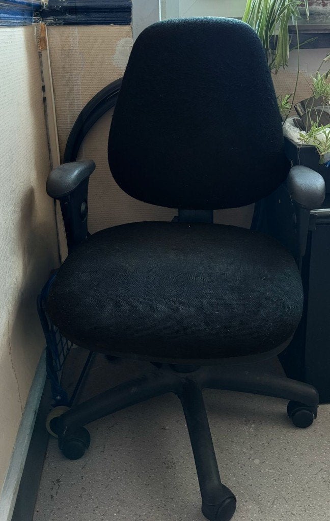 Chaise de bureau en tissu, Enlèvement, Utilisé, Chaise de bureau, Ergonomique