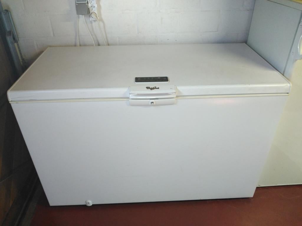 Grote vrieskist Whirlpool, Elektronische apparatuur, Vriezers en Diepvrieskisten, Gebruikt, Energieklasse A of zuiniger, Vrijstaand