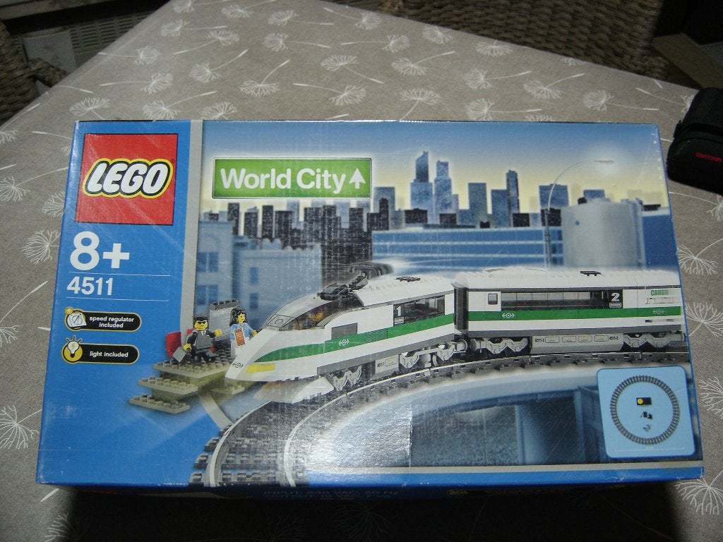 Lego 4511 - Elektrische trein, Ophalen, Compleet, Lego, Nieuw
