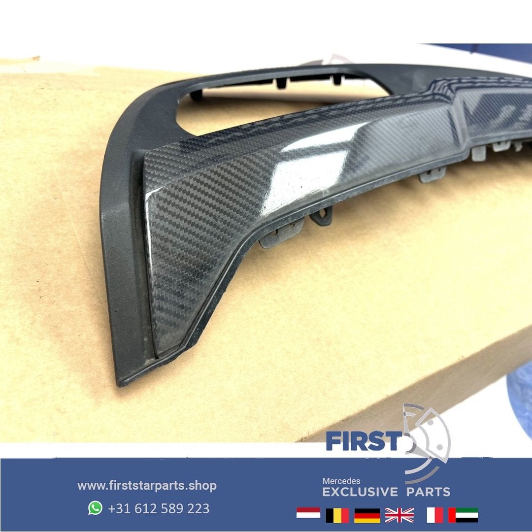 W176 A45 AMG Diffuser CARBON Mercedes A Klasse 2012-2018 ORI, Gebruikt, -, Ophalen of Verzenden, -