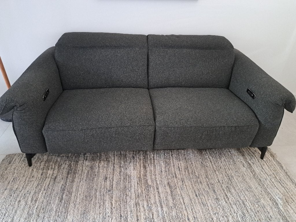 mooie Natuzzi dubbele relax salon, Ophalen, Zo goed als nieuw, Stof, Modern