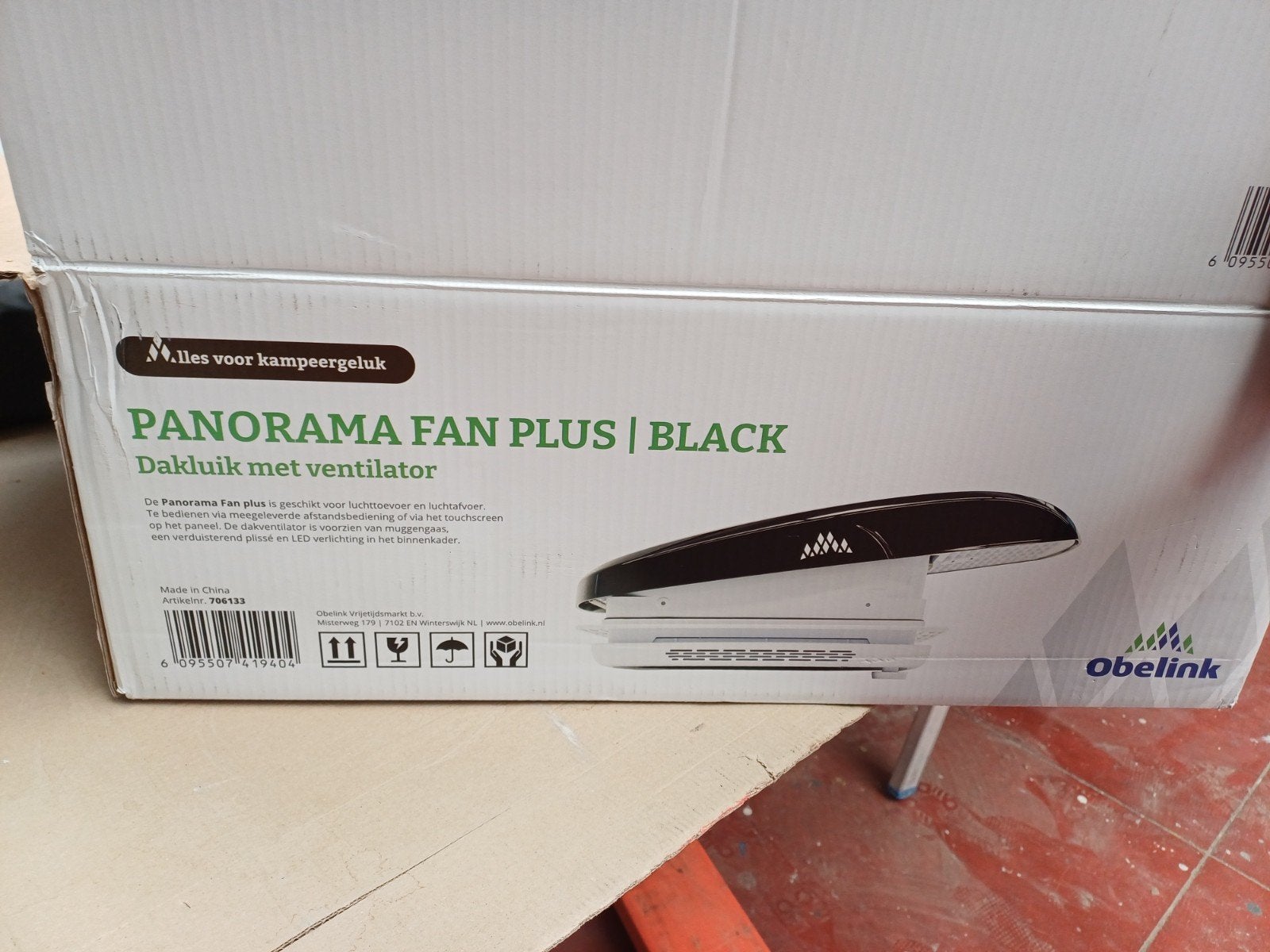 ventilator voor caravan., Ophalen, Nieuw