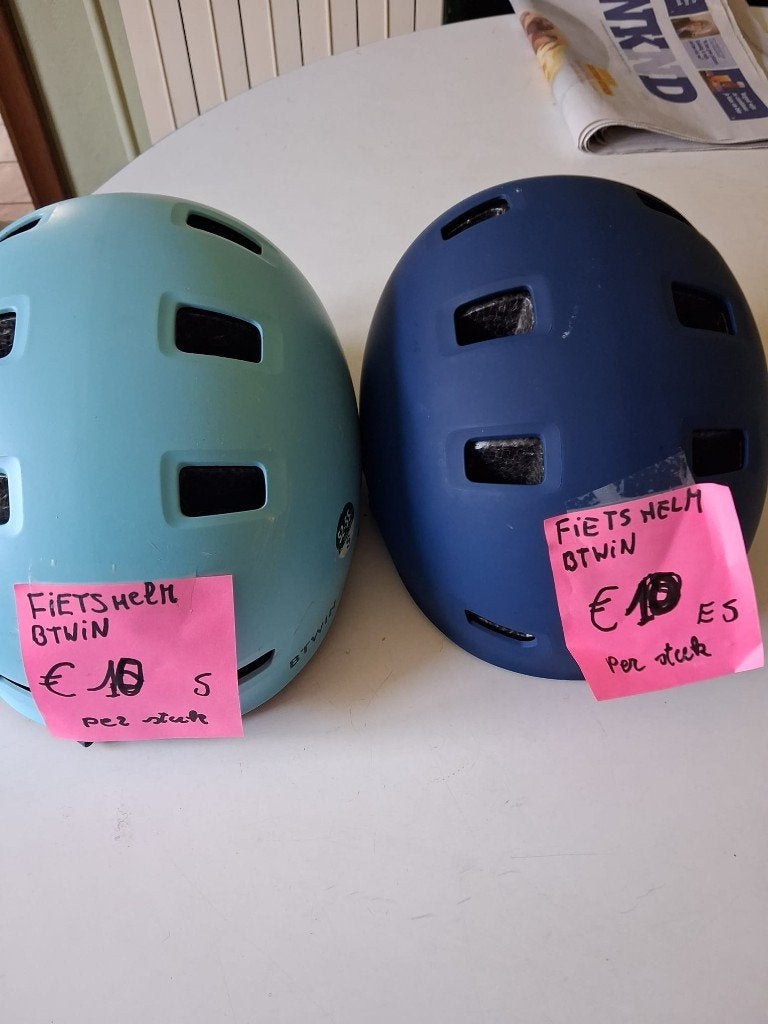 Kinderfietshelmen te koop, Vélos & Vélomoteurs, Accessoires vélo | Casques de vélo, Enlèvement, Comme neuf, Garçon ou Fille