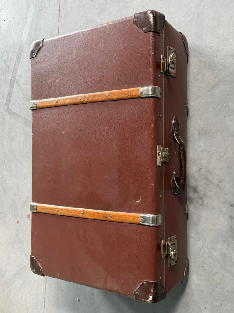 Vintage reiskoffer, Huis en Inrichting, Woonaccessoires | Kisten, Ophalen, Zo goed als nieuw