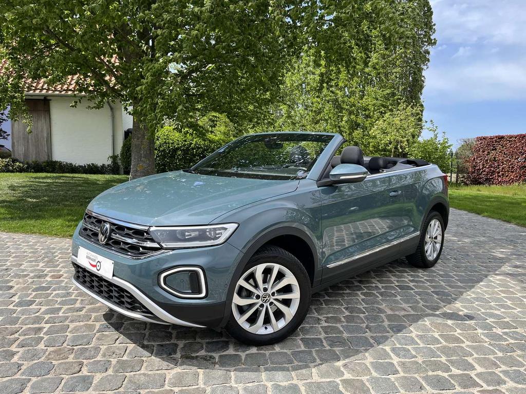 Volkswagen T-Roc Cabriolet 1.0 TSI Style/1eignr/54600km/Car, 4 zetels, Cabriolet, 0 kg, Bedrijf