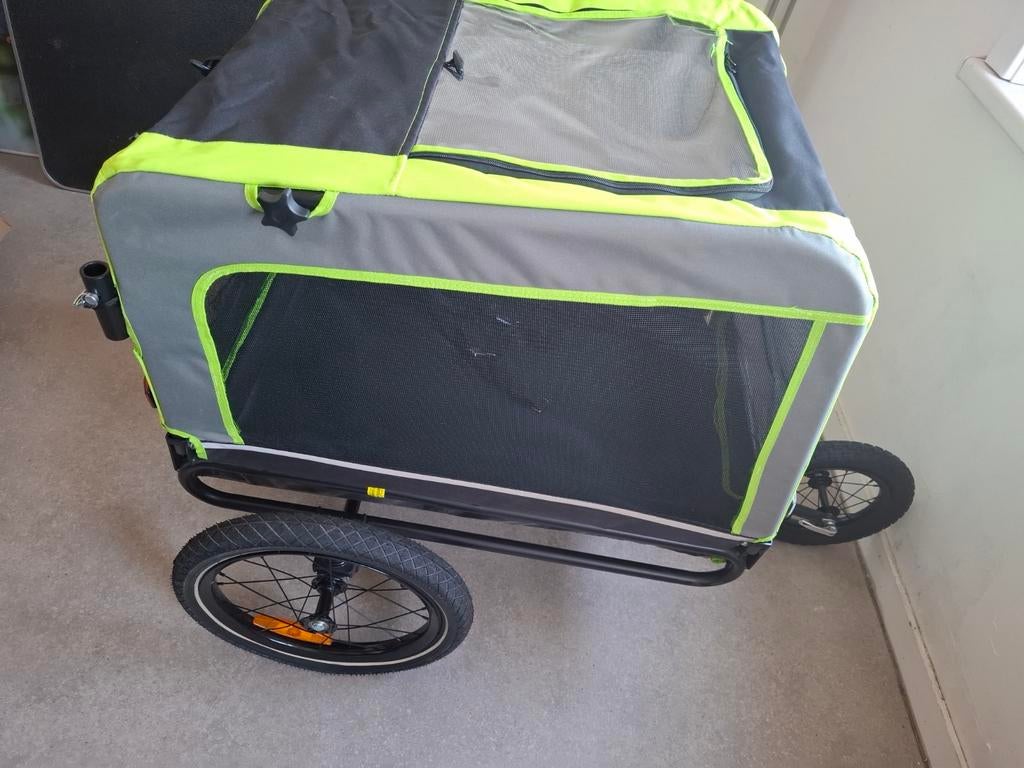 Honden fietskar, Ophalen, Minder dan 20 kg, Opvouwbaar, Zo goed als nieuw