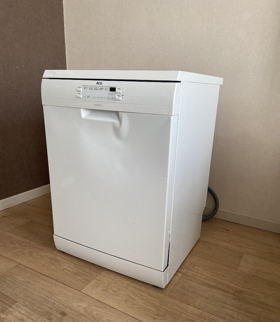 A++ AEG 13 couverts vaatwasmachine, Elektronische apparatuur, Ophalen, Gebruikt, Energieklasse A of zuiniger, Tussenbouw