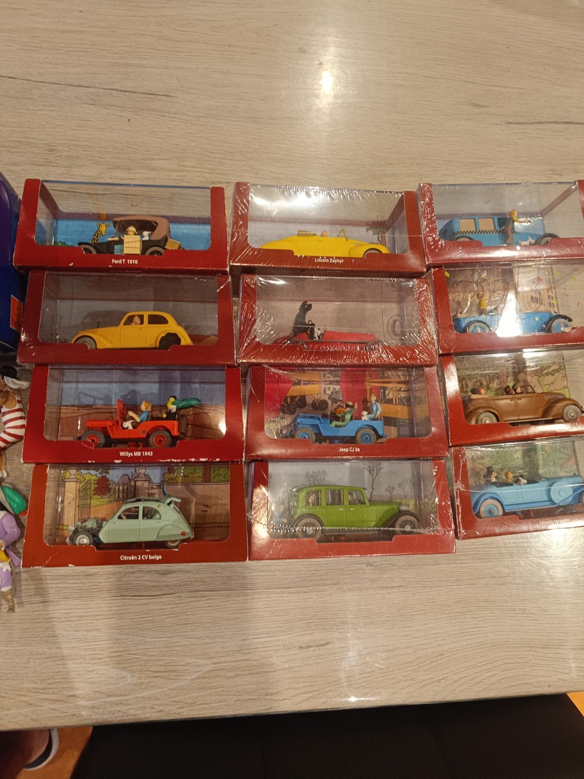 Lot tintin, Ophalen, Kuifje