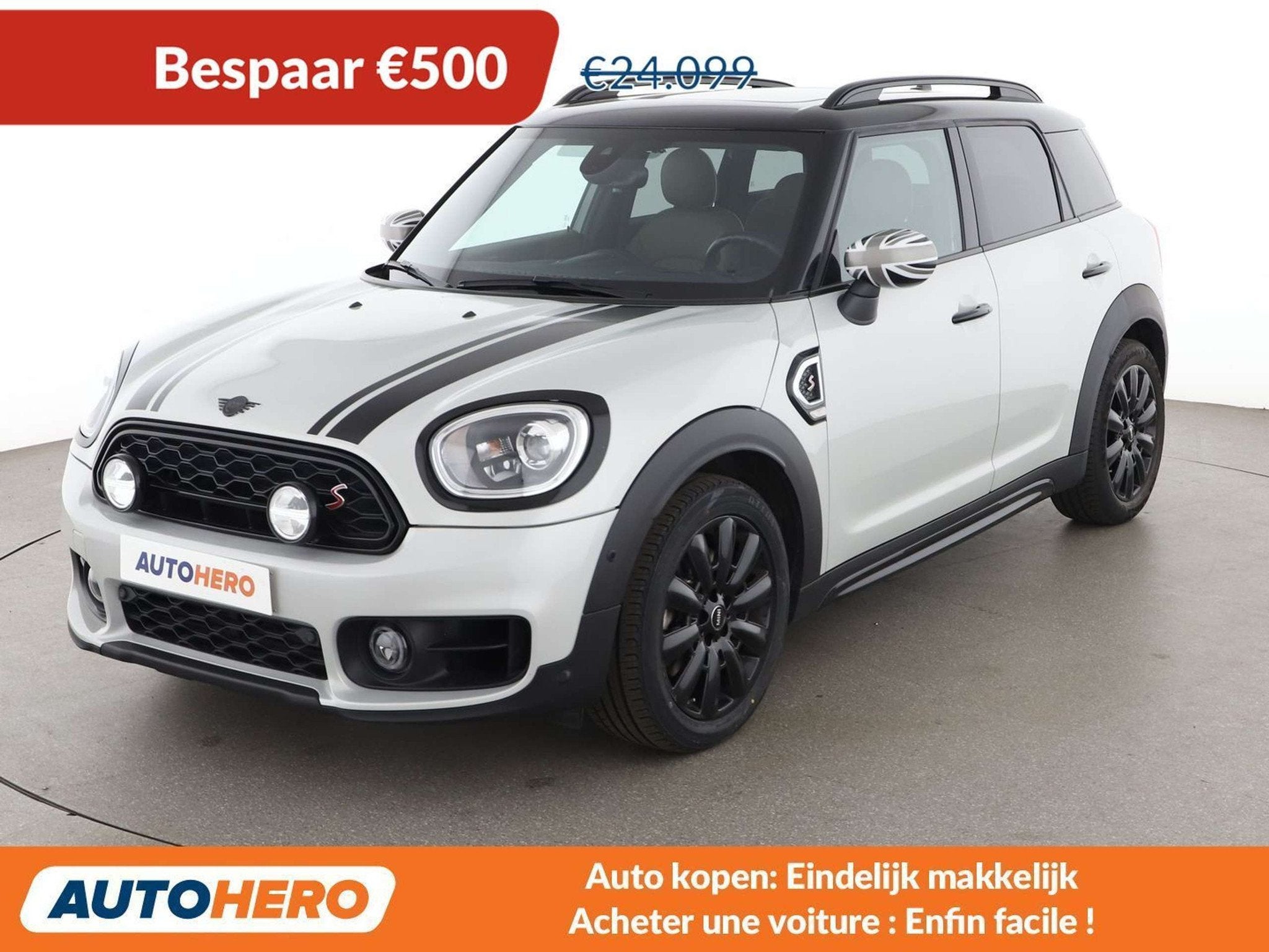 MINI Cooper S Countryman Cooper S (bj 2020, automaat), Auto's, 1998 cc, Euro 6, Overige brandstoffen, Wit